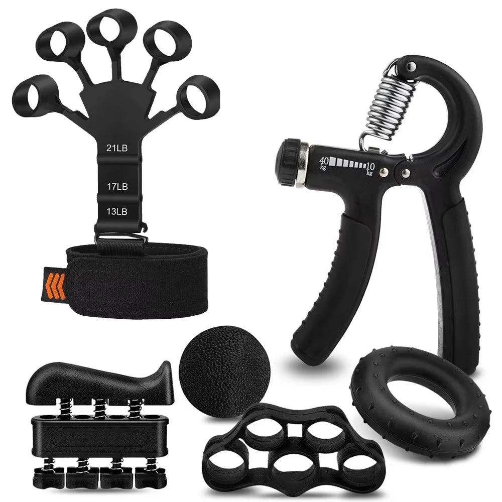 Adjustable 5-60Kg Heavy Hand Gripper for Wrist and Finger Strength Training - Ideal for Rehabilitation and Fitness