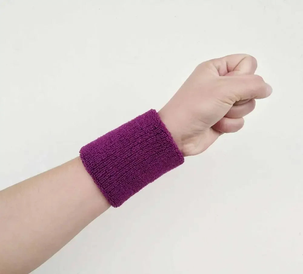 Sport Wristband for Fitness and Athletic Activities - Sweatband and Wrist Support for Tennis and Volleyball