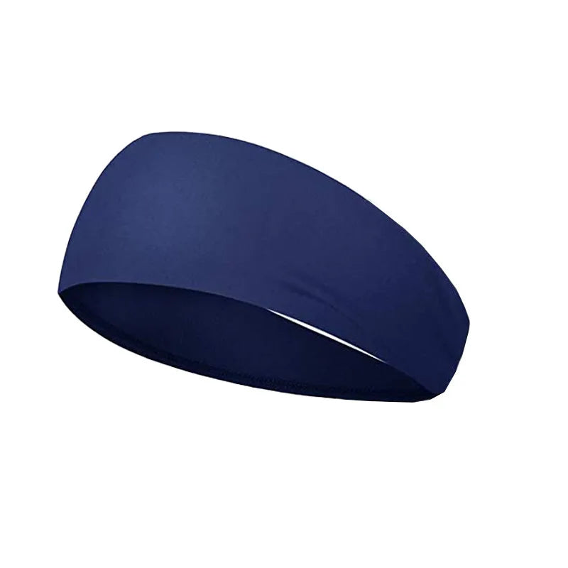 Sports Headband Running Fitness Sweatband Elastic Absorbent Sweat Cycling Jog Tennis Yoga Gym Head Band Hair Bandage Men Women