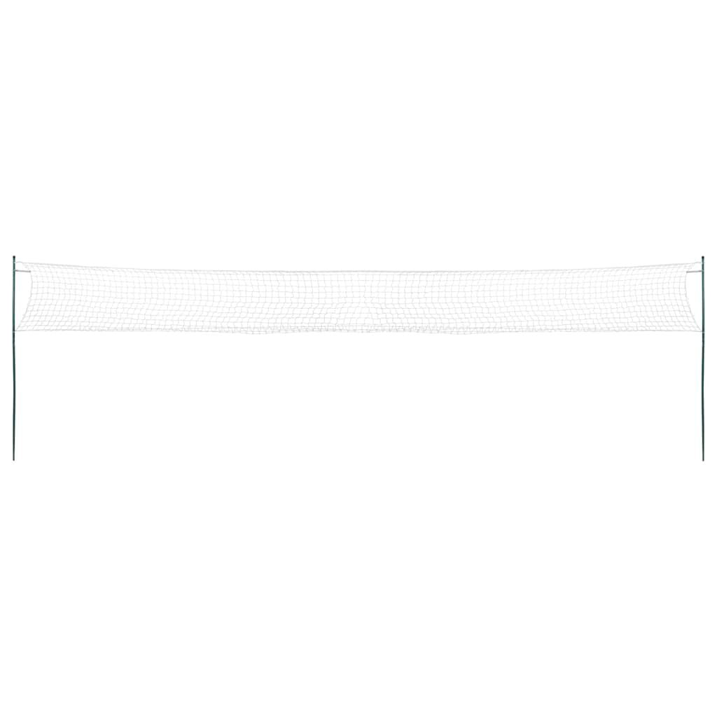 Badminton-Set mit 4 Schlägern und Netz (620 x 151 cm)