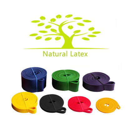 Heavy-Duty Latex Resistance Band for Strength Training and Pilates Fitness Equipment
