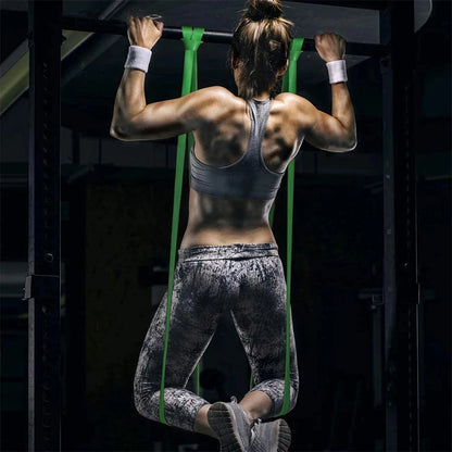 Heavy-Duty Latex Resistance Band for Strength Training and Pilates Fitness Equipment