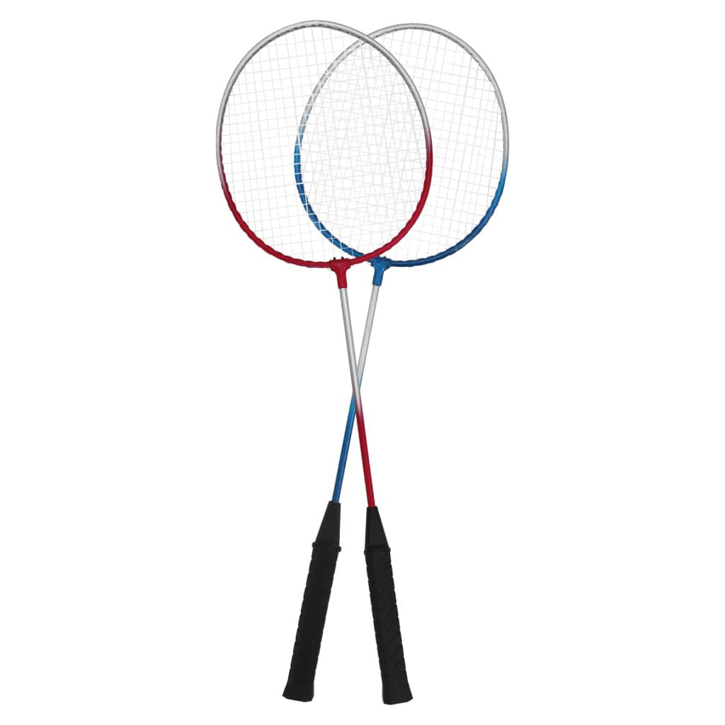 Badminton-Set mit 4 Schlägern und Netz (620 x 151 cm)