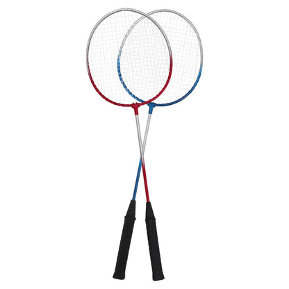 Badminton-Set mit 4 Schlägern und Netz (620 x 151 cm)