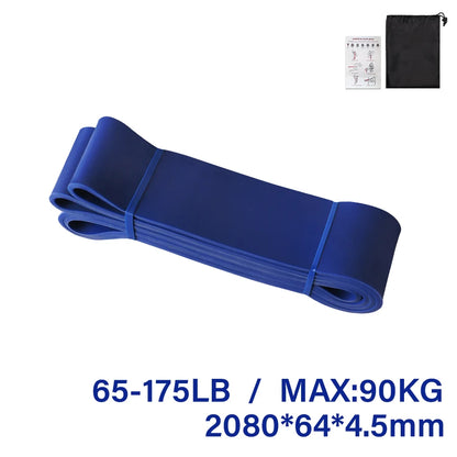 Heavy-Duty Latex Resistance Band for Strength Training and Pilates Fitness Equipment